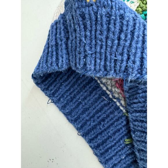 RARE Fairfield Hand Knit Girls Sweater Fairy Tales Goose Sz 10-12 (READ) - Picture 10 of 10